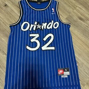 Nike Blue Striped Sports Jersey